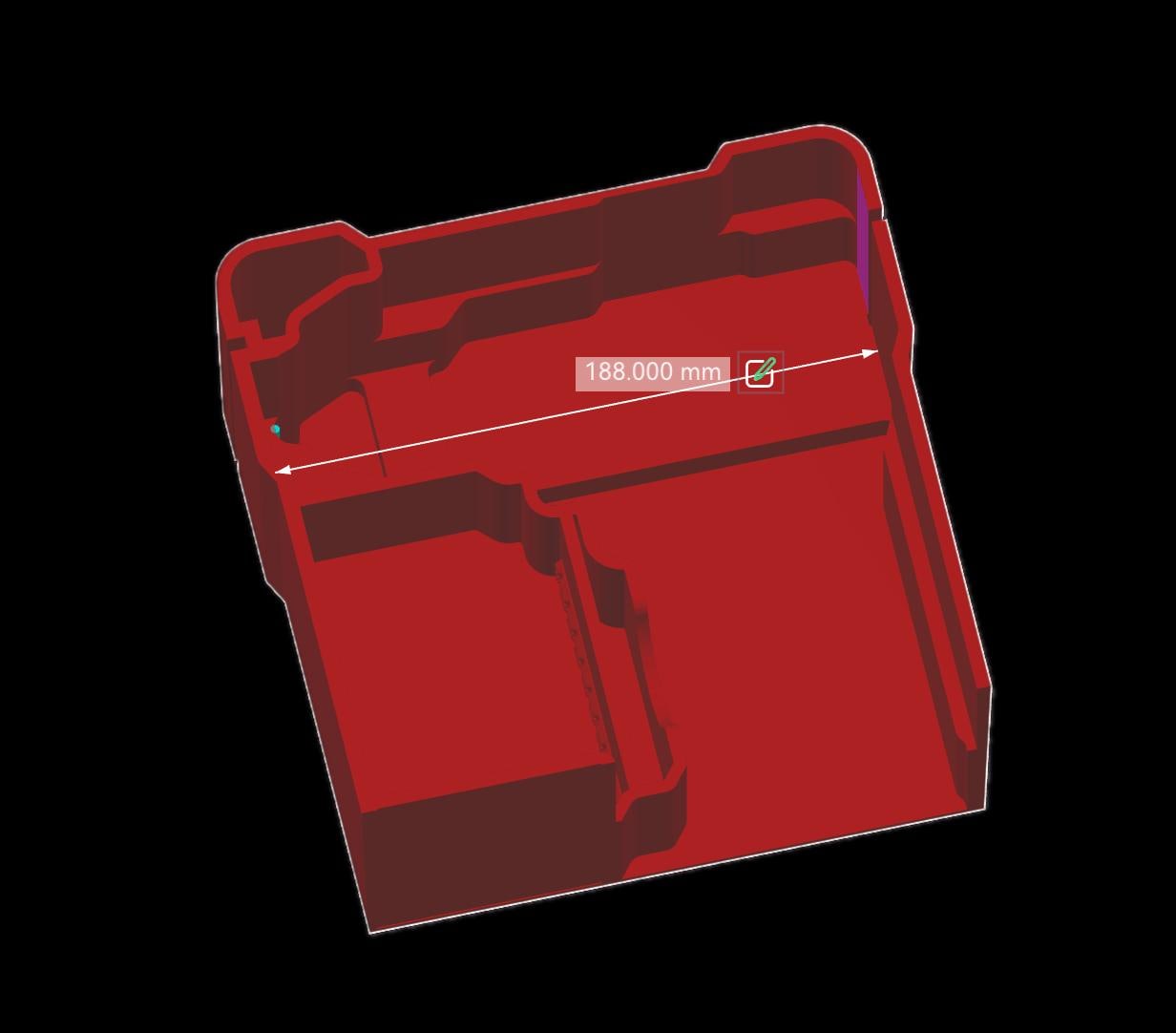 Milwaukee Packout Insert for M18 FPD3 Drill – Custom Bit Holder & Storage Organizer Tray for Tools, Screws, and Accessories