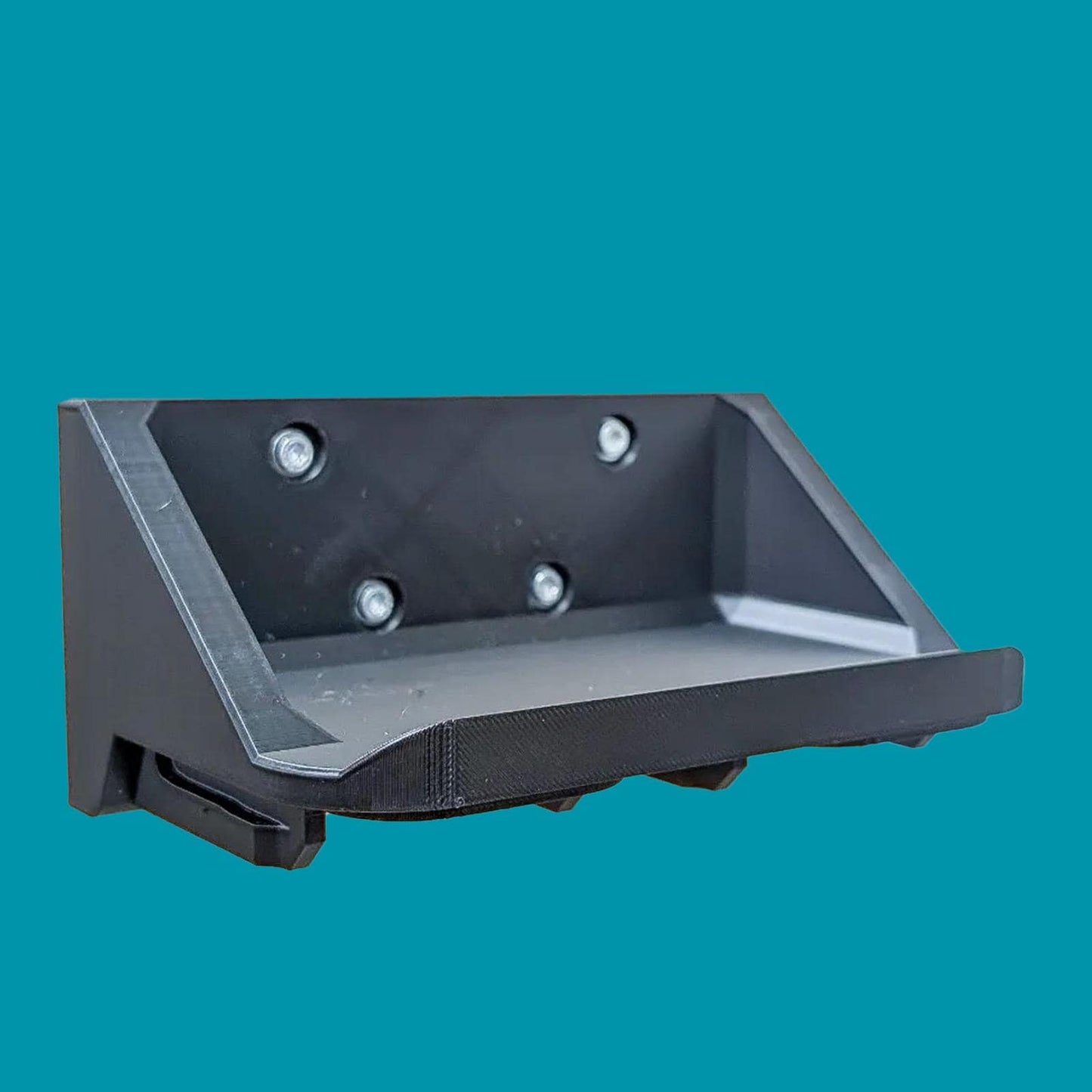 Makita Battery and Tool Dual 2 in 1 Wall Storage Mount Holder Hanger Organiser for Power Tool Makita 18V LXT Van Garage Wall Mount