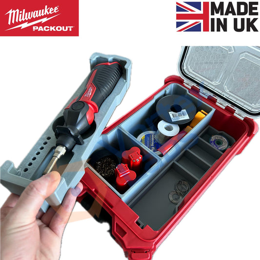 Milwaukee Packout Insert for M12 Soldering Iron Storage Organiser Tray Tool Box