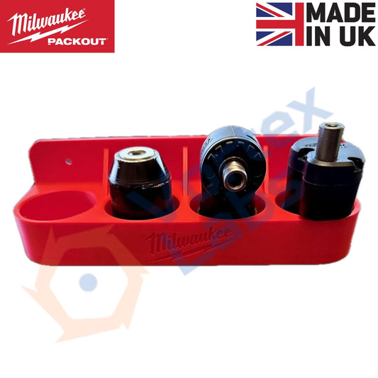 Milwaukee M12 Installation Driver 4x Heads Wall Mount Hanger Garage Van Storage